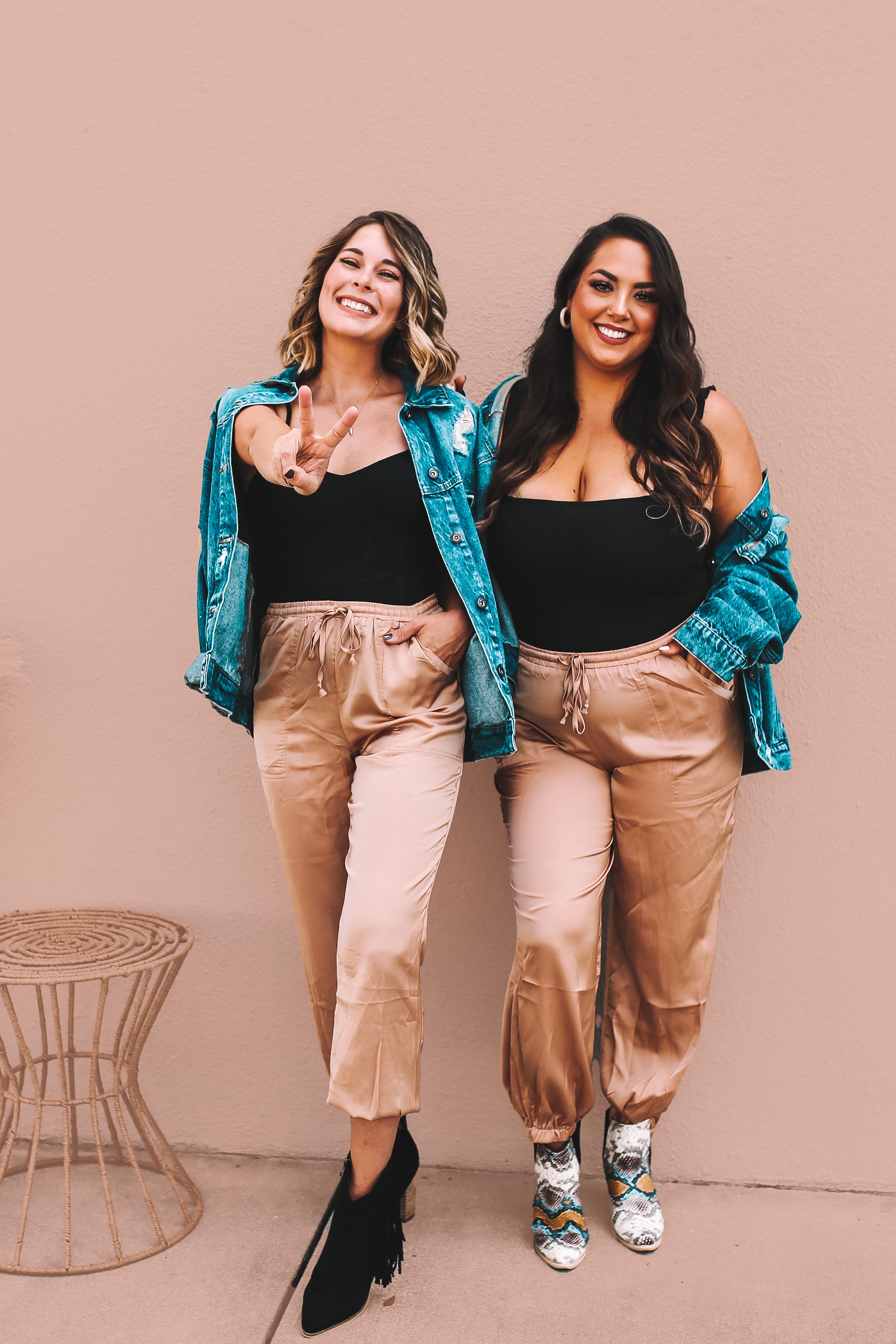 MAVERICK EXCLUSIVE! GOLD, SILK-LIKE, HIGHWAIST, CUFFED ANKLE PANTS. FRONT AND BACK POCKETS. ADJUSTABLE DRAWSTRING ELASTIC WAIST. SILKY SOFT MATERIAL IS NOT STRETCHY. 100% POLYESTER.